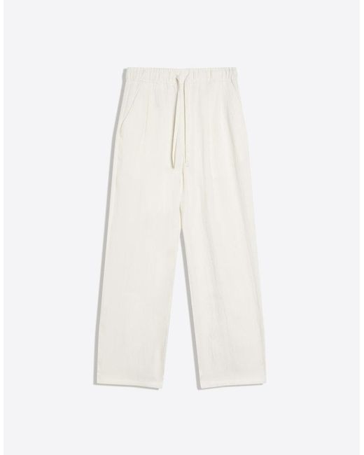 Bershka Blue Rustic baggy Trousers for men