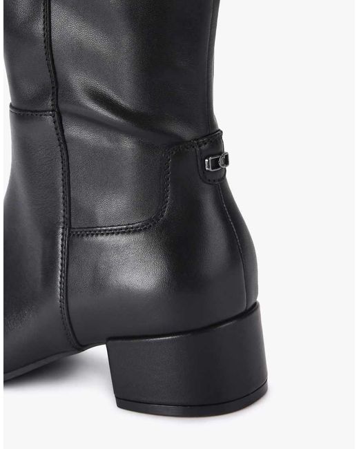 Carvela Kurt Geiger Black Gaia Knee Boots