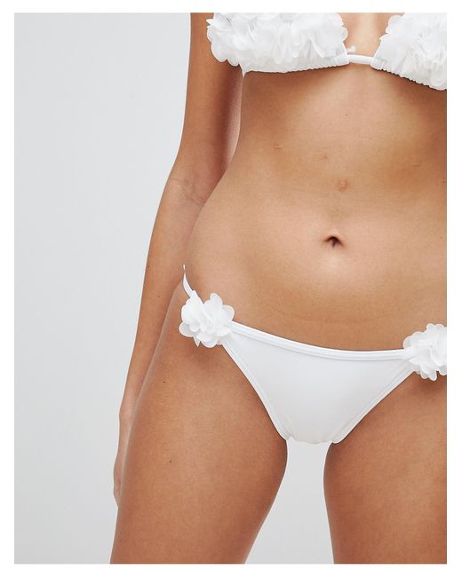 3d floral bikini
