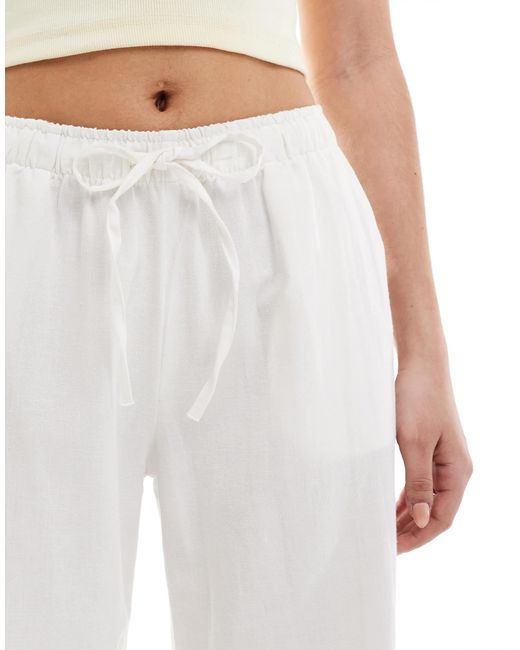 Stradivarius White – str – hose
