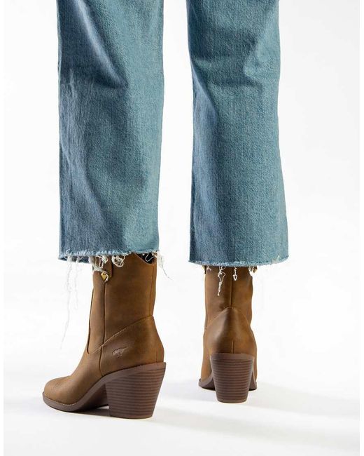 Rocket Dog Blue Feather Ankle Boots