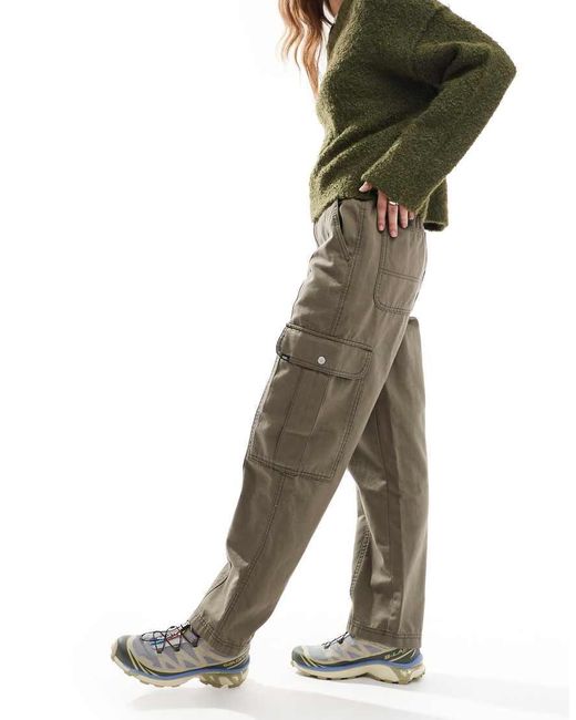Vans Green 6Oz Canvas Sidewalk Pant