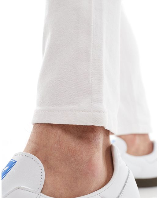 ASOS White Spray On Jeans With Power-stretch for men