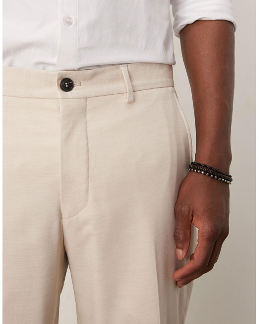 SELECTED Natural Neil Regular Fit Trouser for men