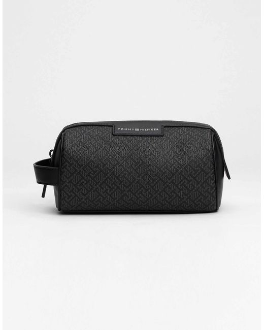 Tommy Hilfiger – kulturbeutel in Black für Herren