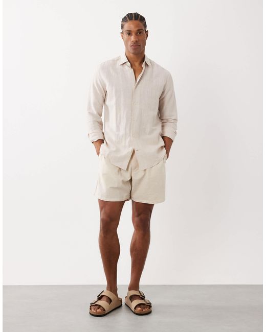 Mango – hemd in Brown für Herren