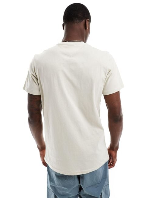 Tommy Hilfiger – essential – schmal geschnittenes t-shirt in Blue für Herren