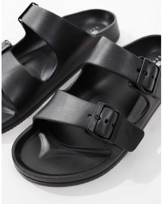 ASOS White Two Strap Sandals for men