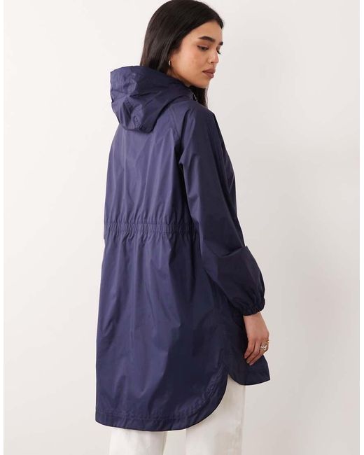 Regatta Blue Waterproof Brindel Pack-It Hooded Jacket