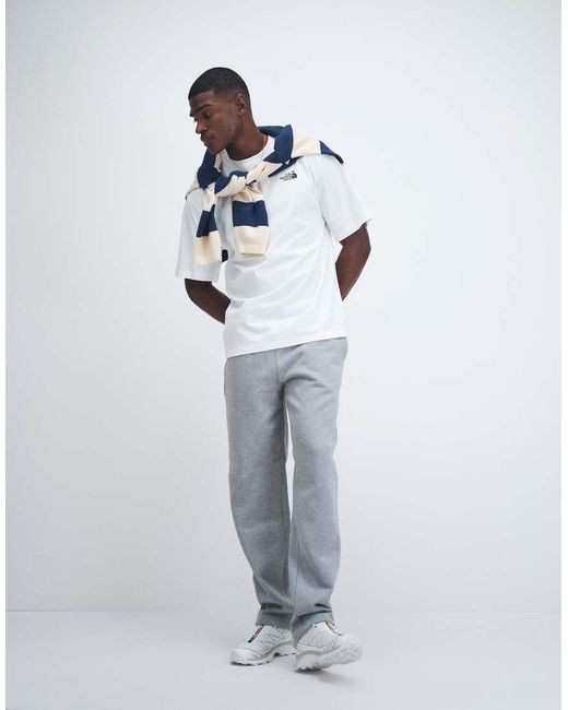The North Face White Food Fun Backprint T-shirt for men