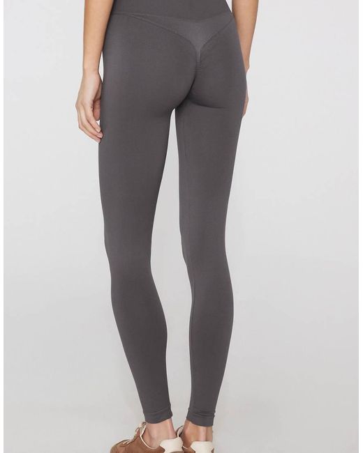 Tezenis Gray Scrunch Leggings