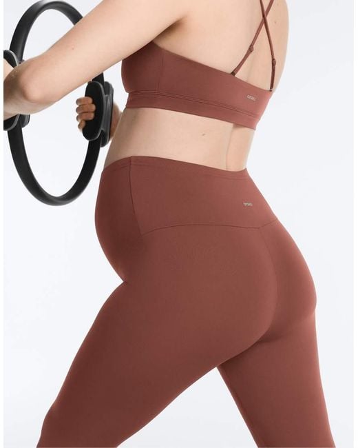 Oysho Red Comfortlux 65cm Maternity leggings