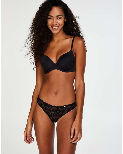 Hunkemöller Black Super Soft Padded Underwired Bra