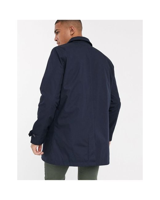 Trench mi-long Ben Sherman pour homme en coloris Bleu | Lyst