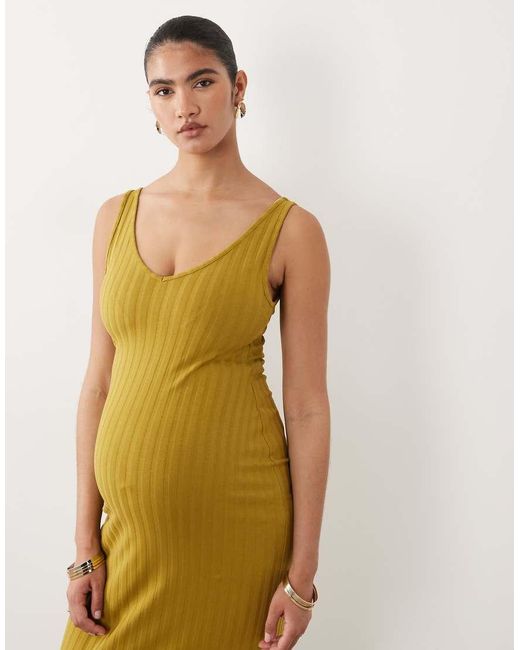 ASOS Asos Design Maternity in het Metallic