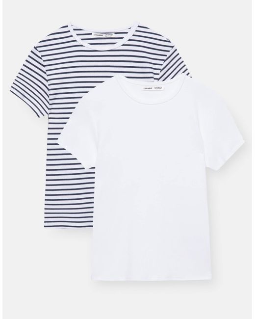 Lot Pull&Bear en coloris Blue
