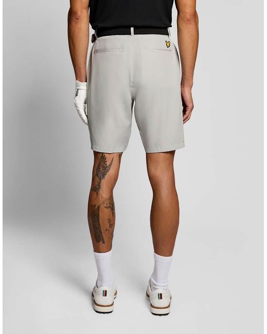 Lyle & Scott White Shorts 5 Pocket Golf Shorts for men