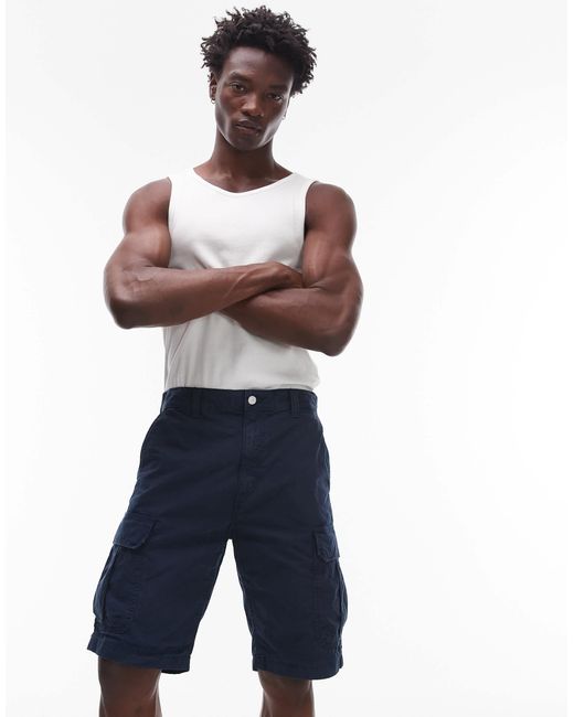 Tommy Hilfiger Blue Otis Regular Cargo Shorts for men