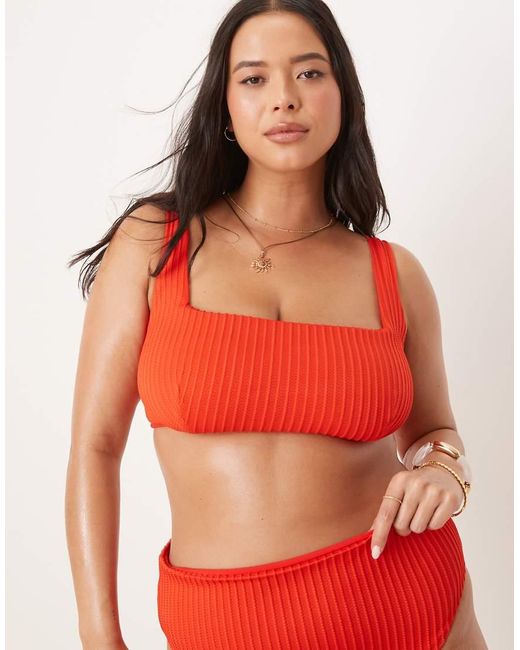 Asos Design Curve di ASOS in Red