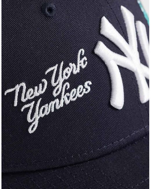 KTZ Blue Ny Yankees 9forty City Patch Icon Cap