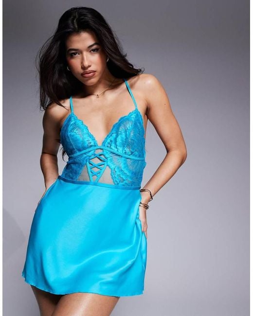 Ann Summers Blue Sweet Surrender Chemise