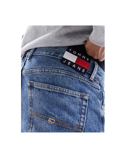 Tommy Hilfiger Blue Isaac Relaxed Tapered Jeans for men