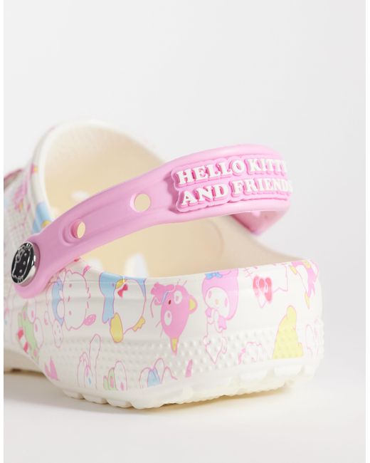 CROCSTM Pink – hello kitty – klassische clogs