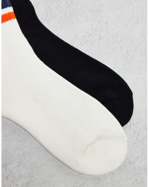 Pack De 2 Pares De Calcetines De Varios Colores De Deus Ex Machina de color White