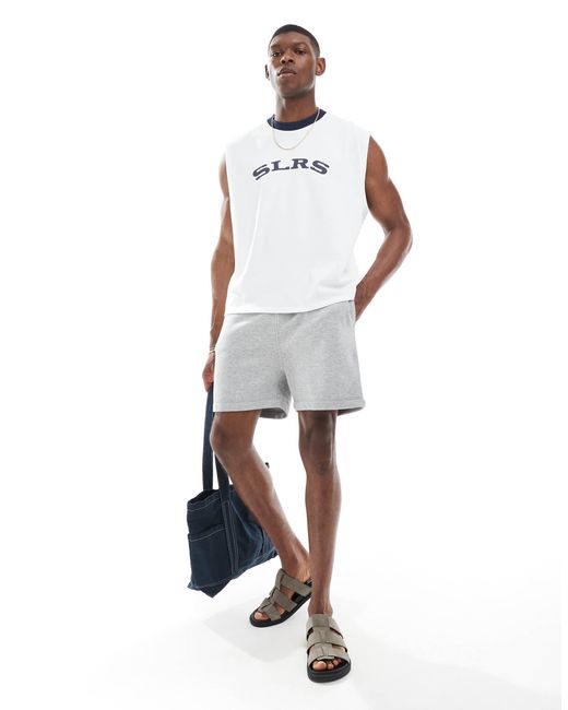 ASOS – essential – slim-fit-shorts in Green für Herren