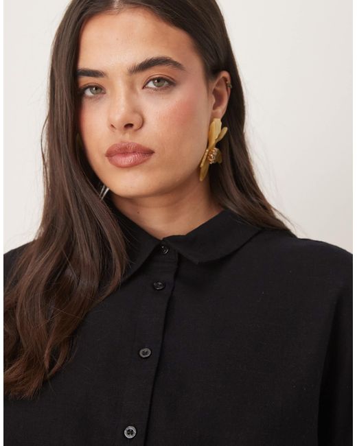 ASOS Black Curve – oversize-hemd