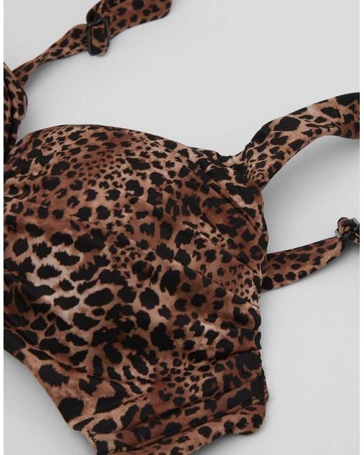 Tezenis Brown Savage Sun Bikini Top