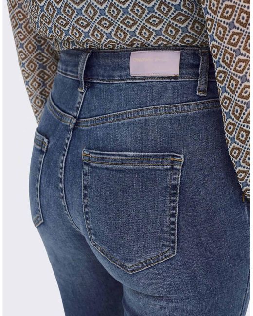 ONLY Blue Flared Fit Jeans