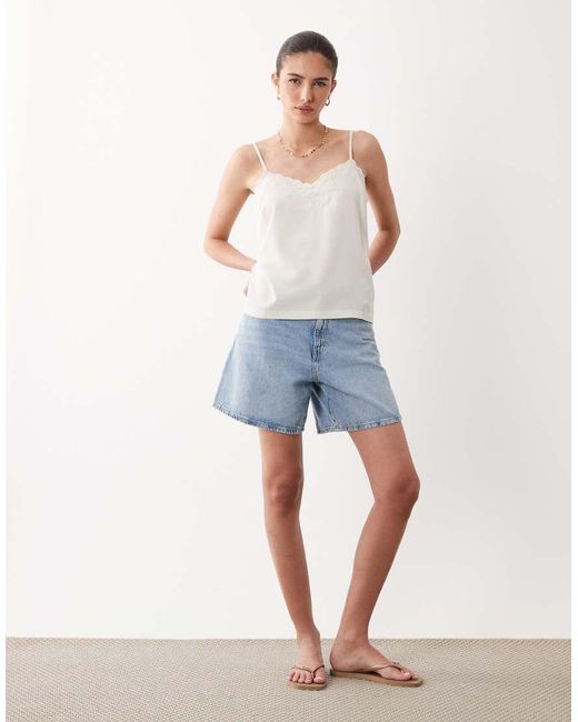 New Look White Strappy Cami