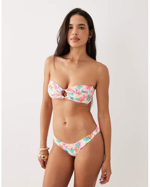 Kulani Kinis Multicolor Island Escape Full Coverage Bikini Bottoms
