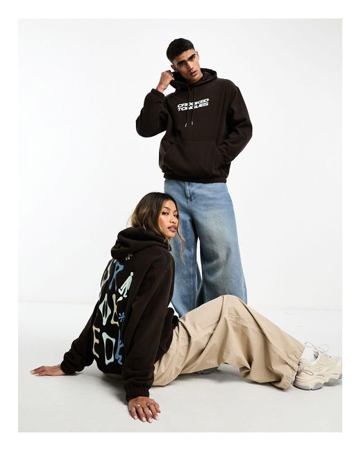 Crooked tongues 2025 oversized hoodie