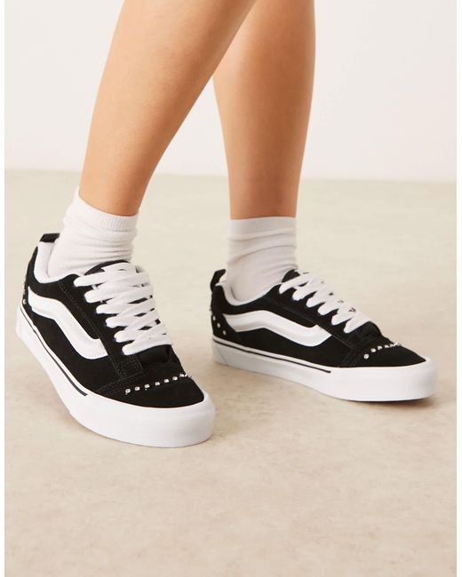 Vans Black – knu skool – sneaker