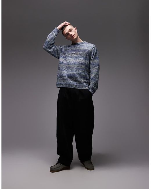 Carhartt Gray Keenan Knit Jumper for men