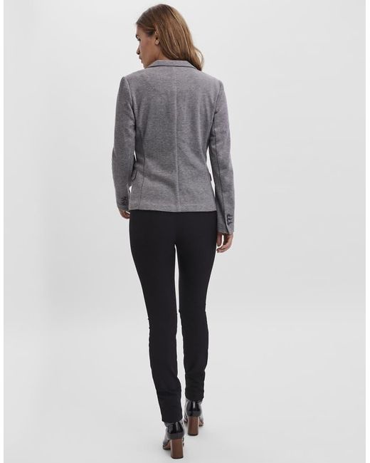 Americana Gris Eclipse Total Con Botonadura Simple De Vero Moda de color Gray