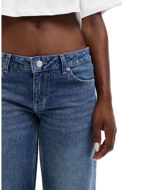Tommy Hilfiger Blue Sophie Low Rise Straight Jeans