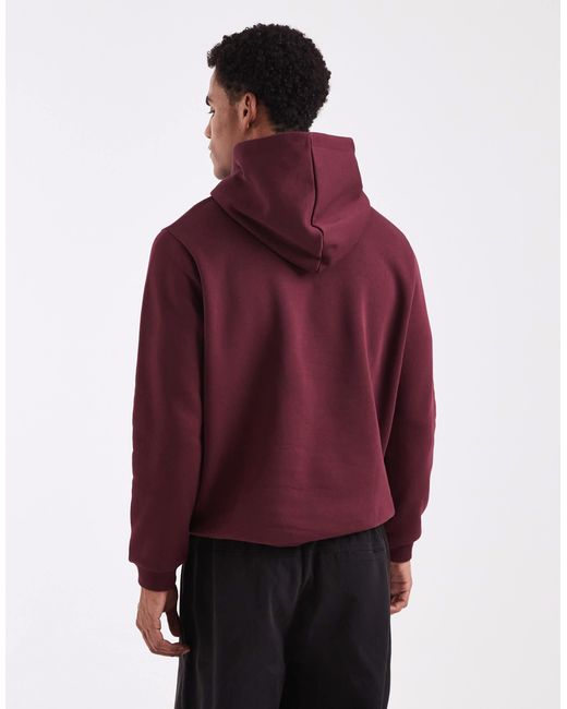 ASOS Red Essentials Hoodie for men