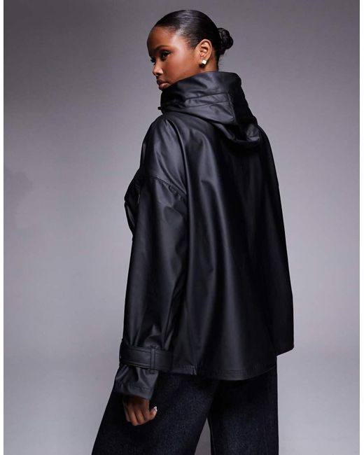Barbour Blue Tika Hooded Showerproof Jacket