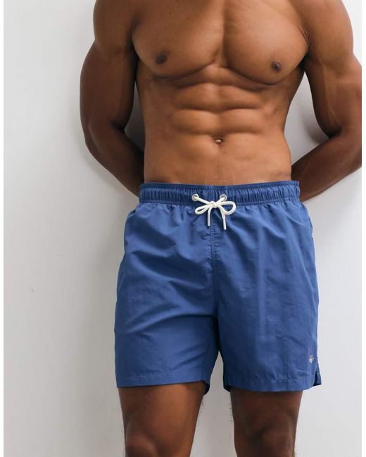 Gant Blue Swim Shorts for men