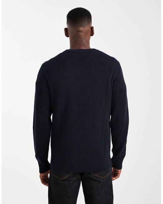 Pull côtelé Jack & Jones pour homme en coloris Blue