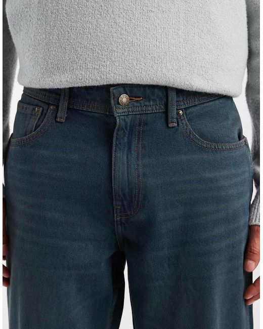 ASOS Gray Straight Jeans for men