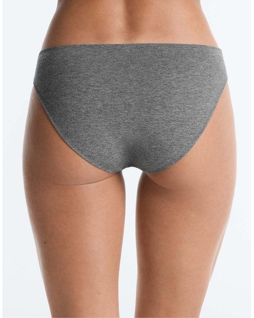 Oysho White 5 Cotton Rib Classic Briefs