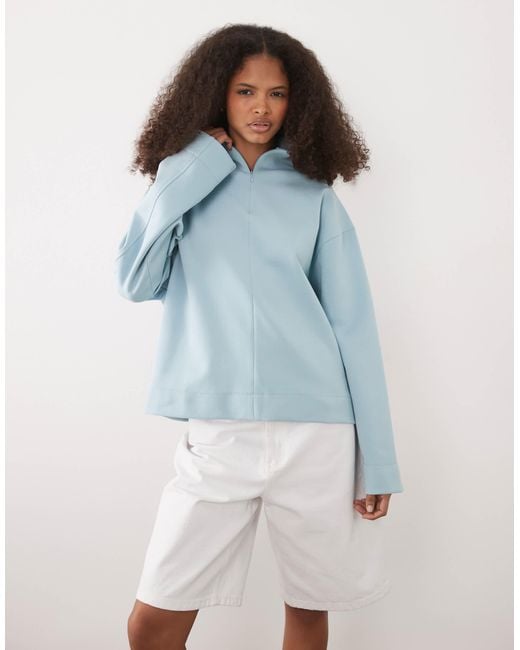 ASOS Blue Long Sleeve Jacket