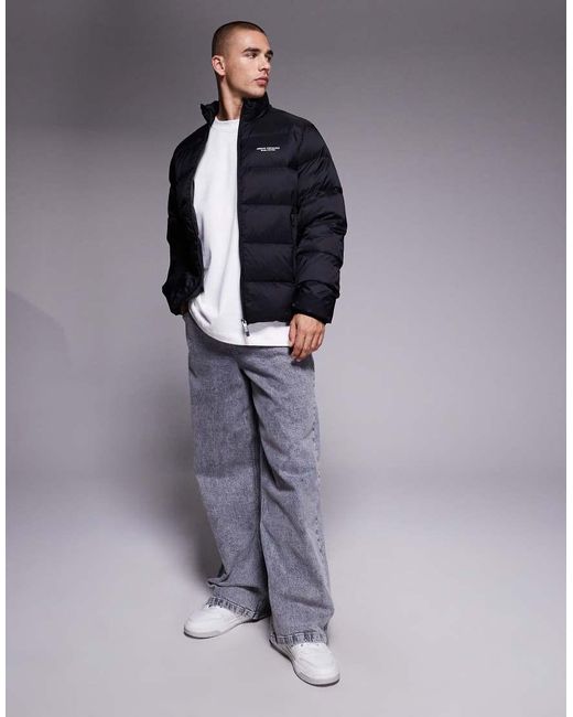 ARMANI EXCHANGE Blue Puffer Jacket for men