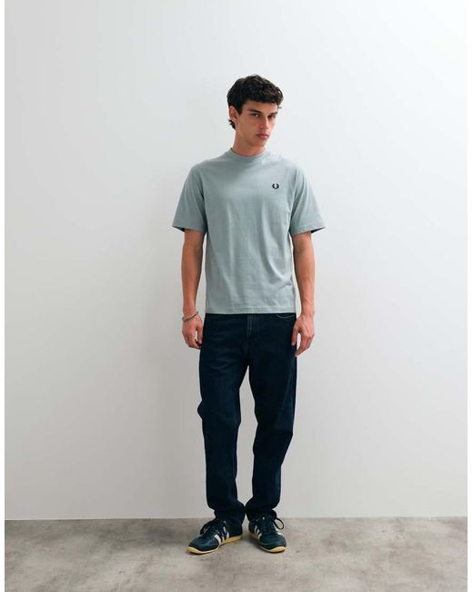 Fred Perry Blue Tape Print T-Shirt for men