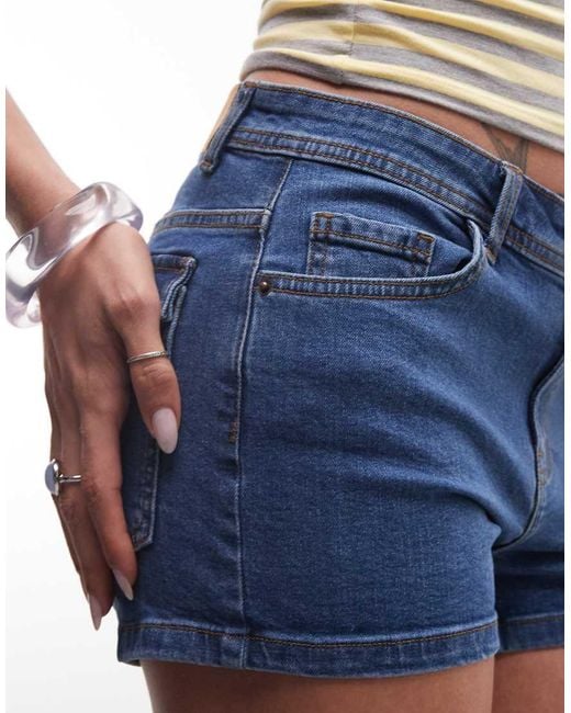 Noisy May Blue Mico Short