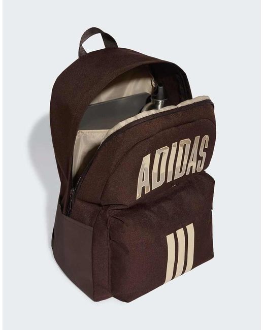 Adidas Originals Brown Camo Graphic Backpack